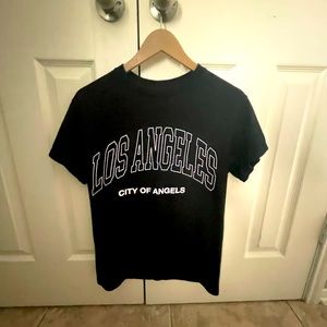 Los Angeles black and white shirt
